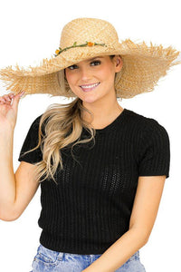 Floral Crown Sun Hat