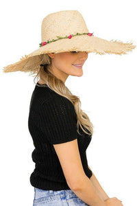 Floral Crown Sun Hat