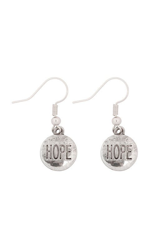HOPE Pendant Earrings