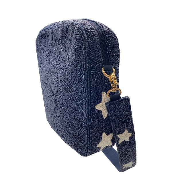 Navy Stars Crossbody