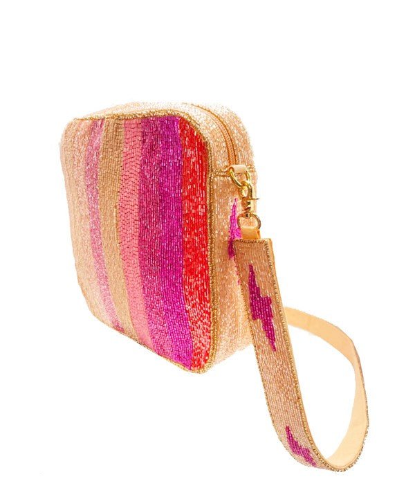 Pink Lightening Crossbody