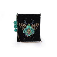Bee Embellished Crossbody