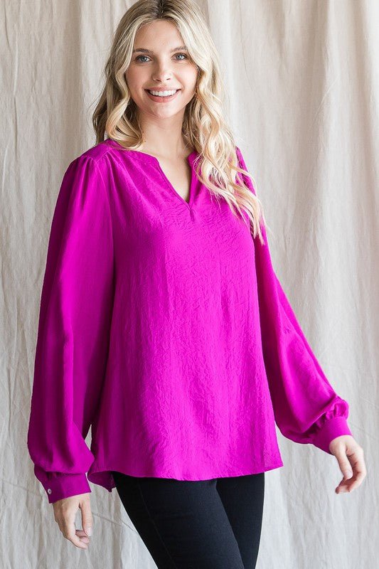 Puff Sleeve Blouse