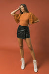 Lace Knit Sweater