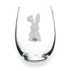 Jeweled Stemless Wine Glass