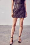 Leopard Mini Skirt