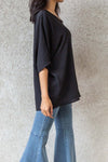 Oversized V-Neck Top