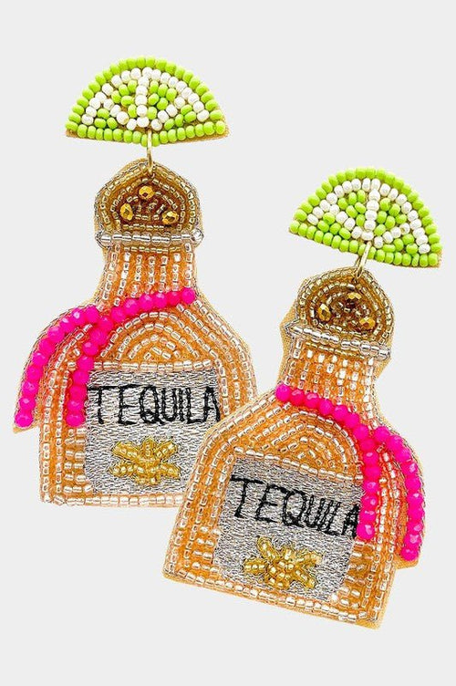 Tequila Beaded Earrings