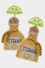 Tequila Beaded Earrings