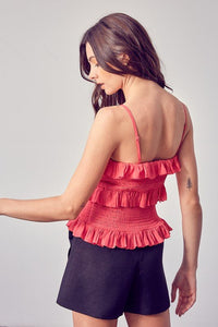 In Paradise Smocked Top