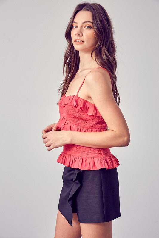 In Paradise Smocked Top