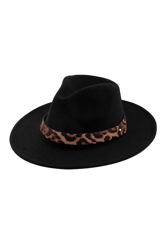 Leopard Detail Hat