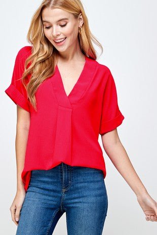 Darla V-Neck Blose