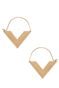 Triangle Hook Earrings