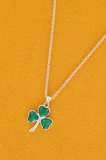 Shamrock Pendant Necklace