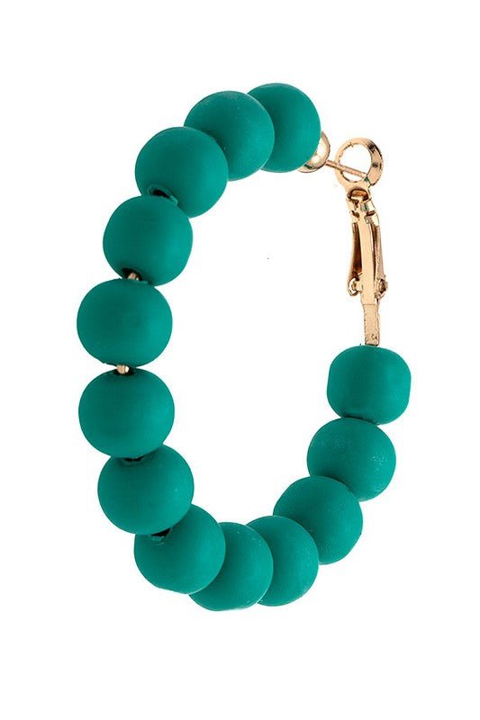 Clay Beaded Earrings