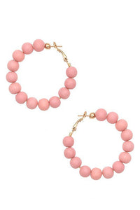 Clay Beaded Earrings