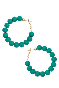 Clay Beaded Earrings