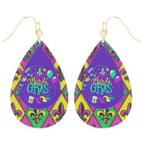 Mardi Gras Earrings