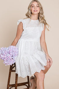 Tiered Ruffle Mini Dress