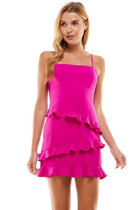 Ruffle Mini Dress