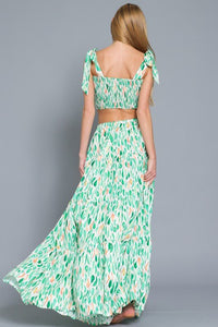 Melody Smocked Crop Top