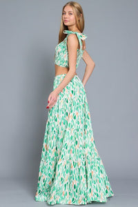 Melody Smocked Crop Top