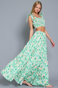 Melody Smocked Crop Top