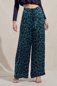 She's Fierce Leopard Trousers