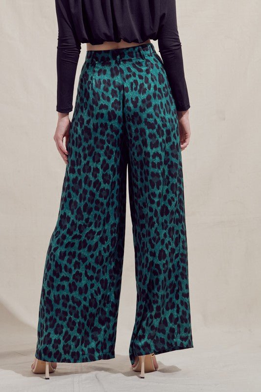 She's Fierce Leopard Trousers
