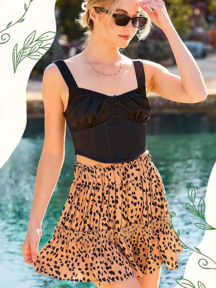 Leopard Skirt