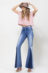 Panel Flare Jeans