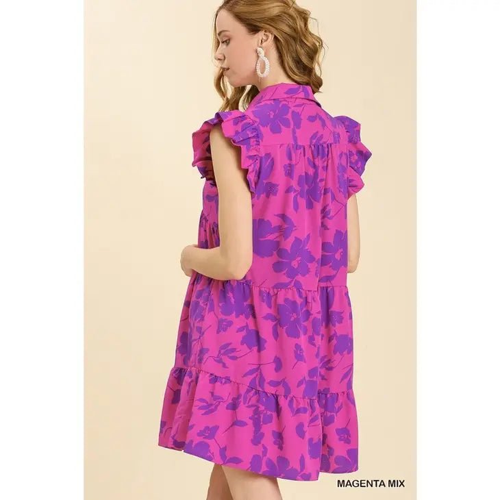 Eve Tiered Floral Dress