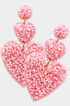 Tiered Hearts Earrings