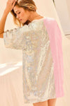 Sequin Heart Tunic Dress