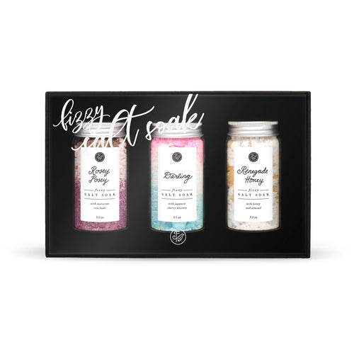 Finchberry Fizzy Salt Soak Sampler Set