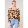 Java Leopard Blouse