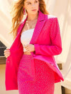 Hot Pink Rhinestone Blazer