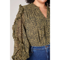 Leonna Leopard Blouse