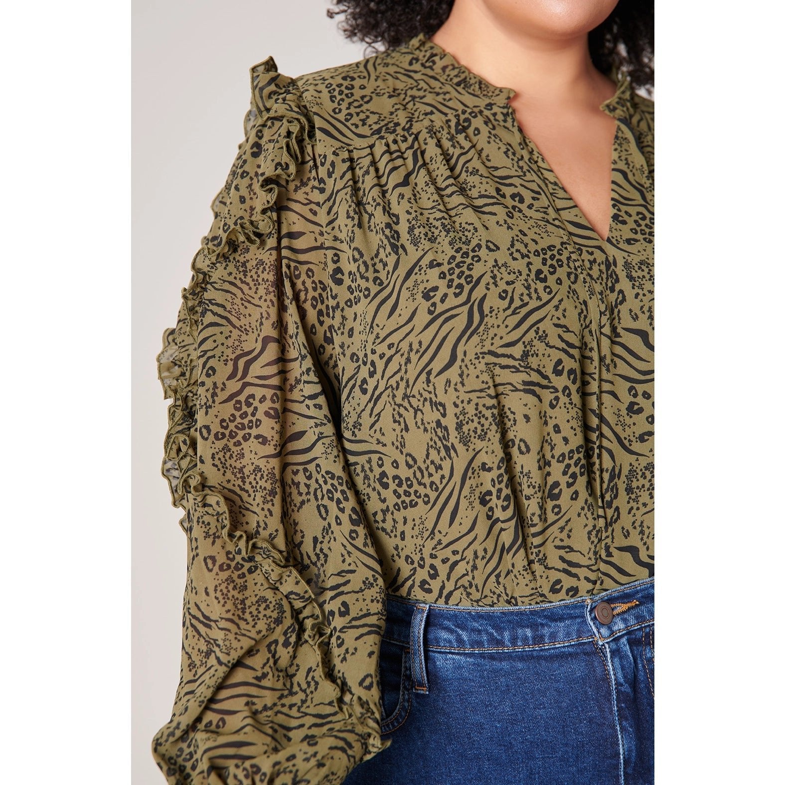 Leonna Leopard Blouse