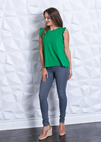 High Rise Grey Denim Skinny Jean