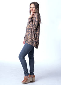 High Rise Grey Denim Skinny Jean