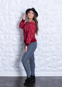 High Rise Grey Denim Skinny Jean