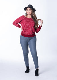 High Rise Grey Denim Skinny Jean