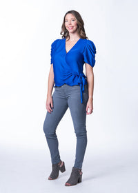 High Rise Grey Denim Skinny Jean