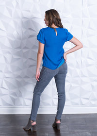 High Rise Grey Denim Skinny Jean