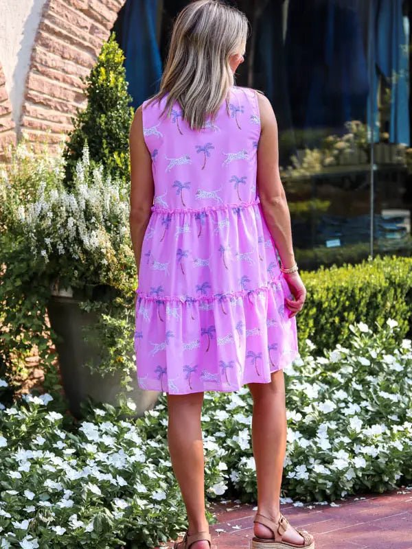 J. Marie Remi Ruffle Dress