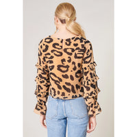 Java Leopard Blouse