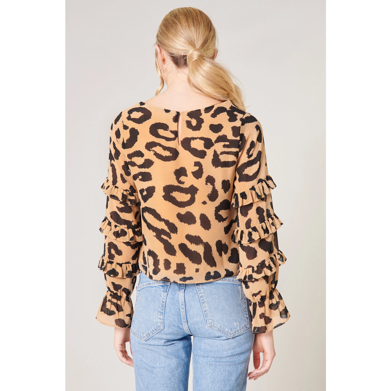 Java Leopard Blouse