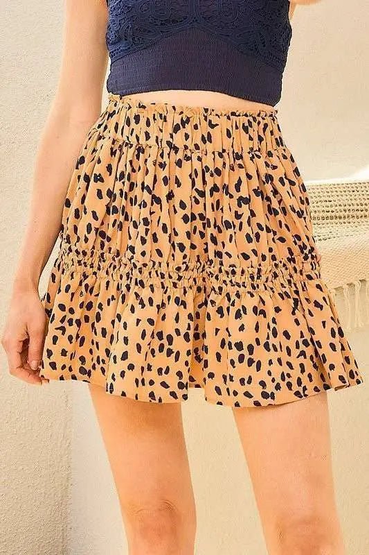 Leopard Skirt